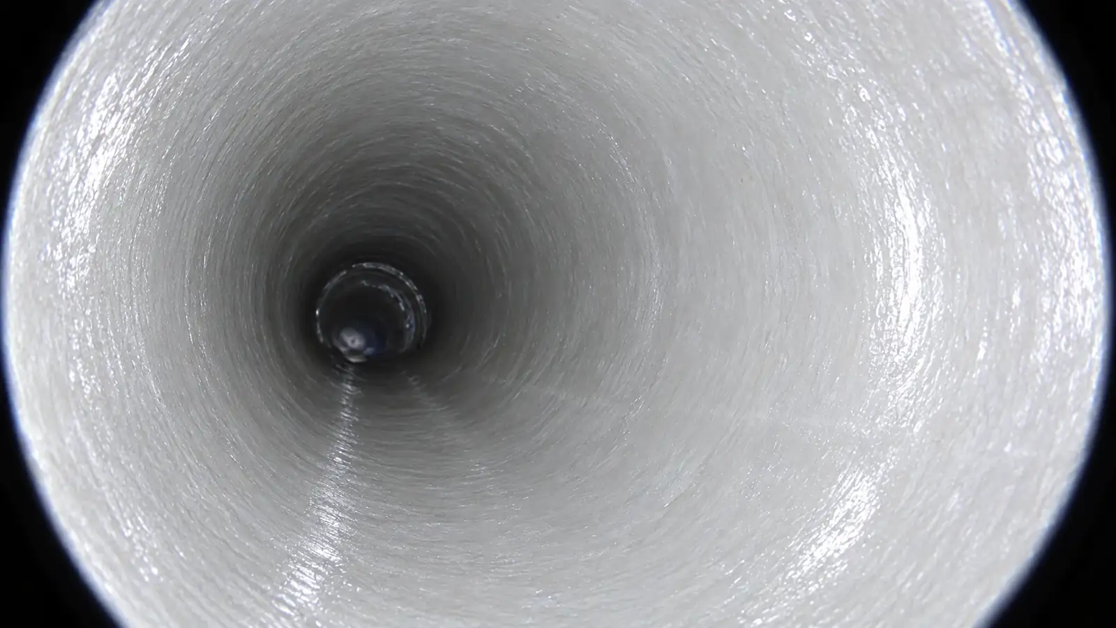 After: the same pipe after CIPP lining