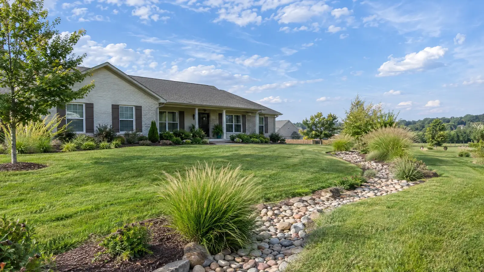 Yard drainage in Madison, Tennessee