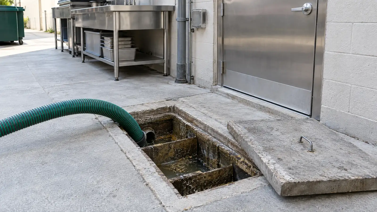 Grease and Commercial Kitchen Drains