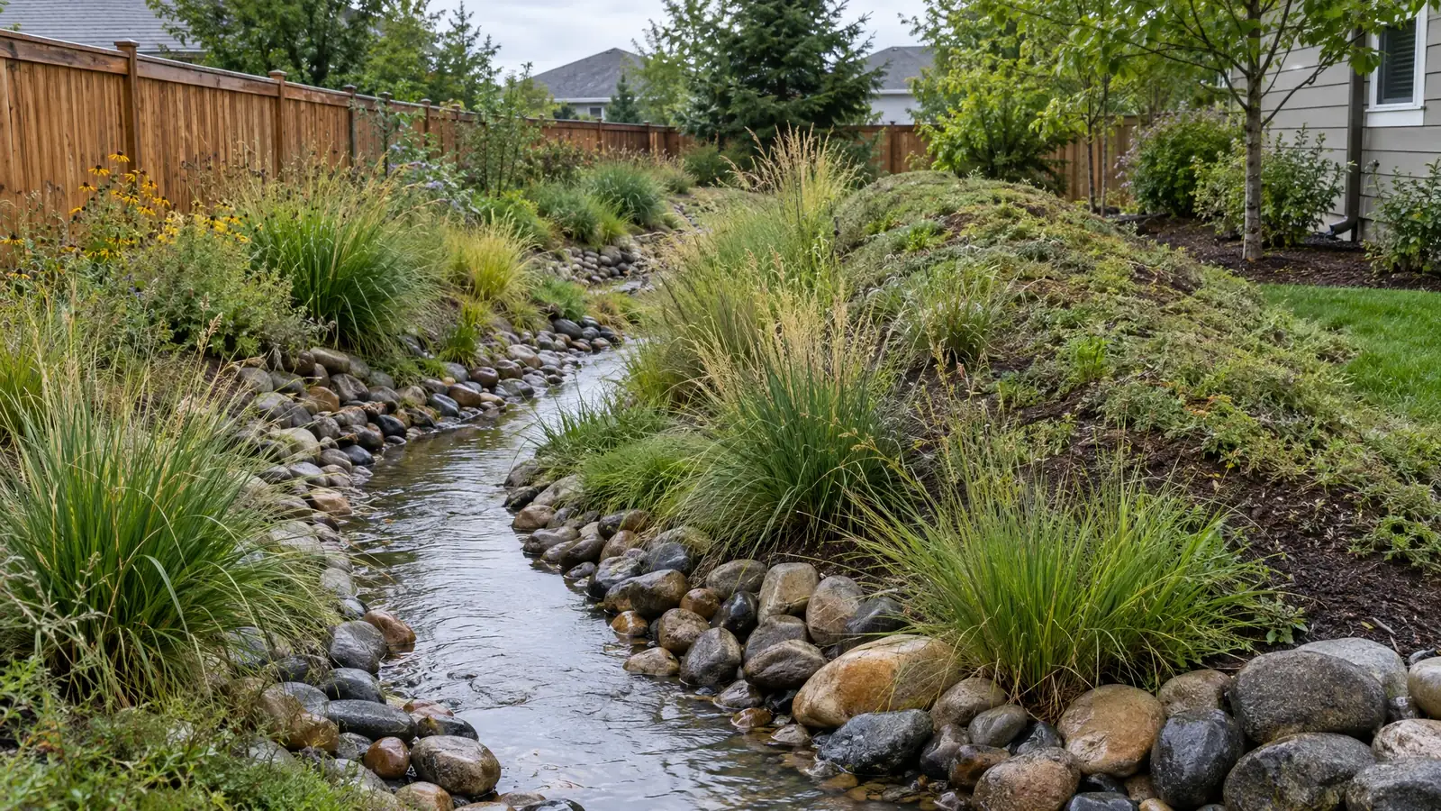 Drainage Swales & Berms in Nashville